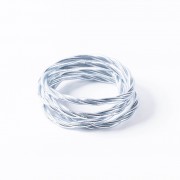 Buddhist Bracelet | Silver | Twist